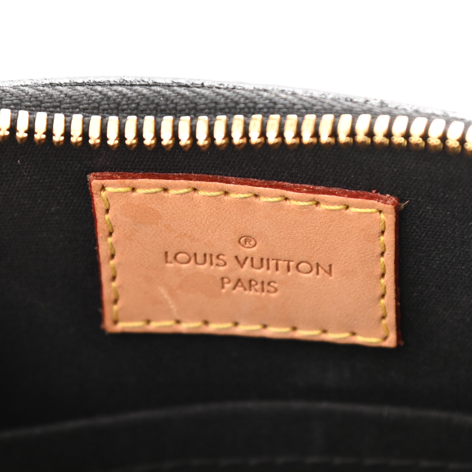 Louis Vuitton Vernis Alma BB Noir Magnetique 6 of 10