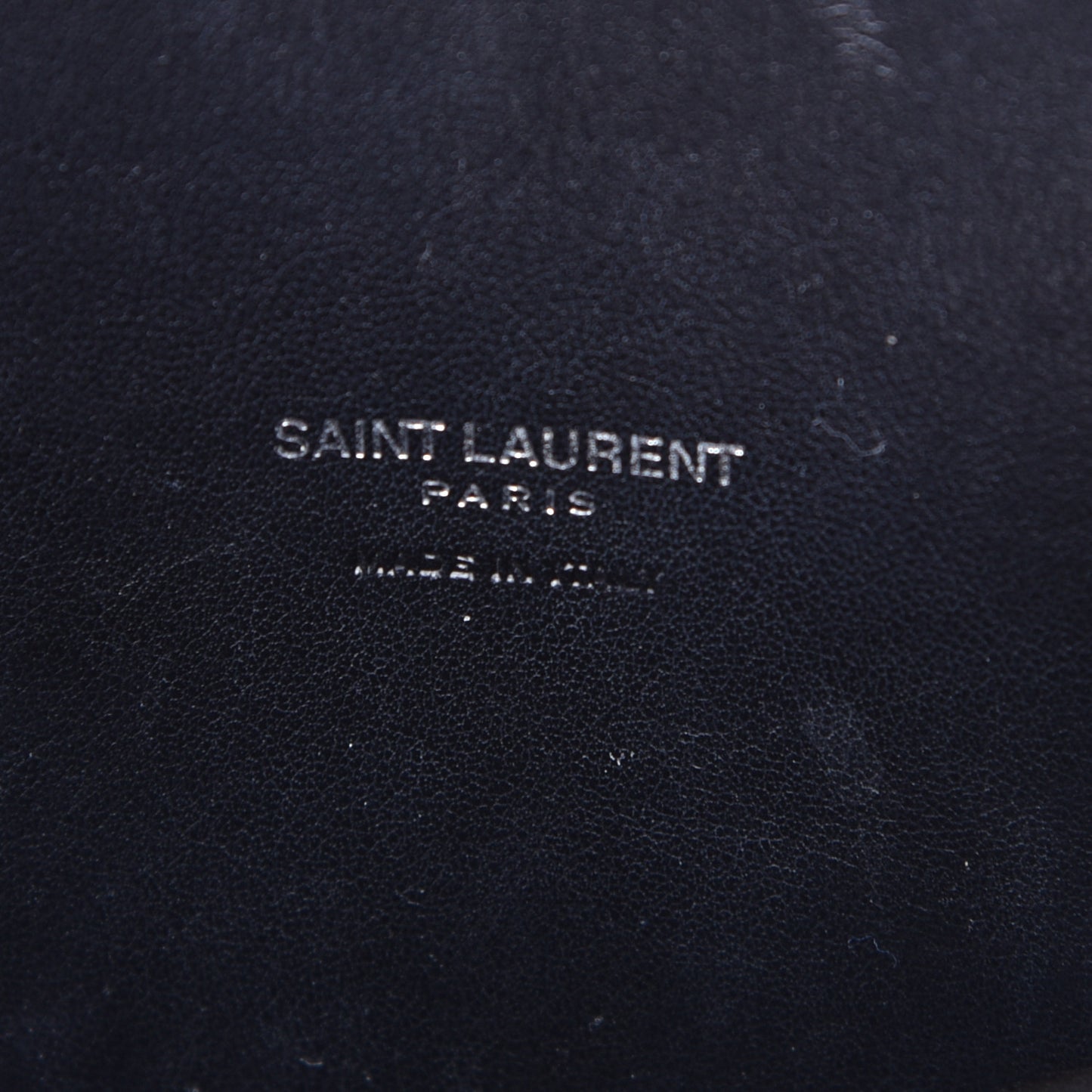 Grained Calfskin Baby Sac De Jour Black