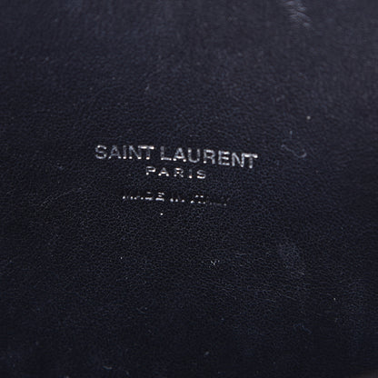 Saint Laurent Grained Calfskin Baby Sac De Jour Black 6 of 8