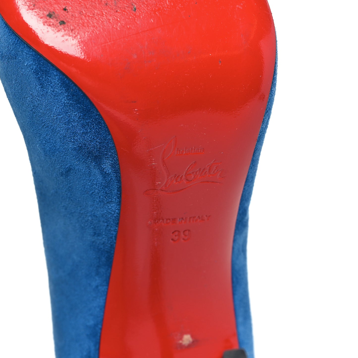 Veau Velours Pigalle Follies 100 Pumps 39 Positano