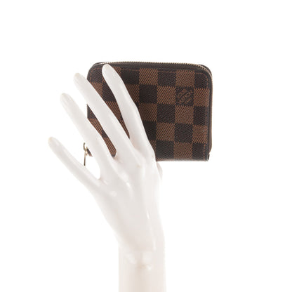 Louis Vuitton Damier Ebene Zippy Coin Purse 2 of 7