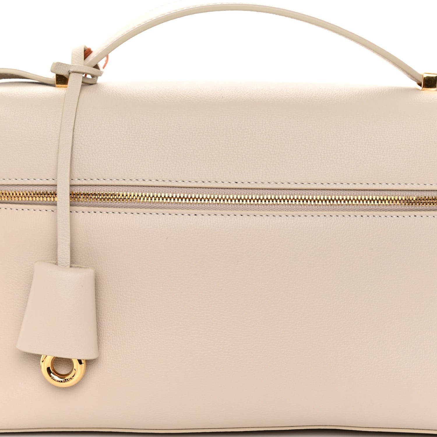 Loro Piana Calfskin Extra Bag L27 Light Travertine 7 of 9