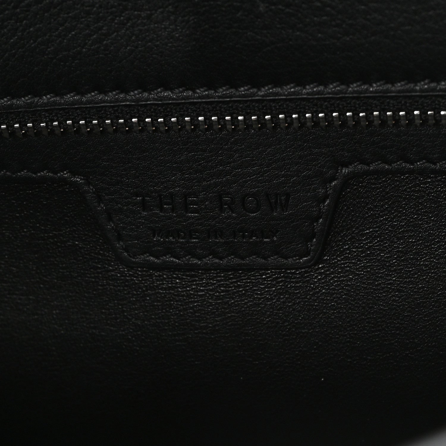 The Row Grained Calfskin Terrasse Bag Black 6 of 10