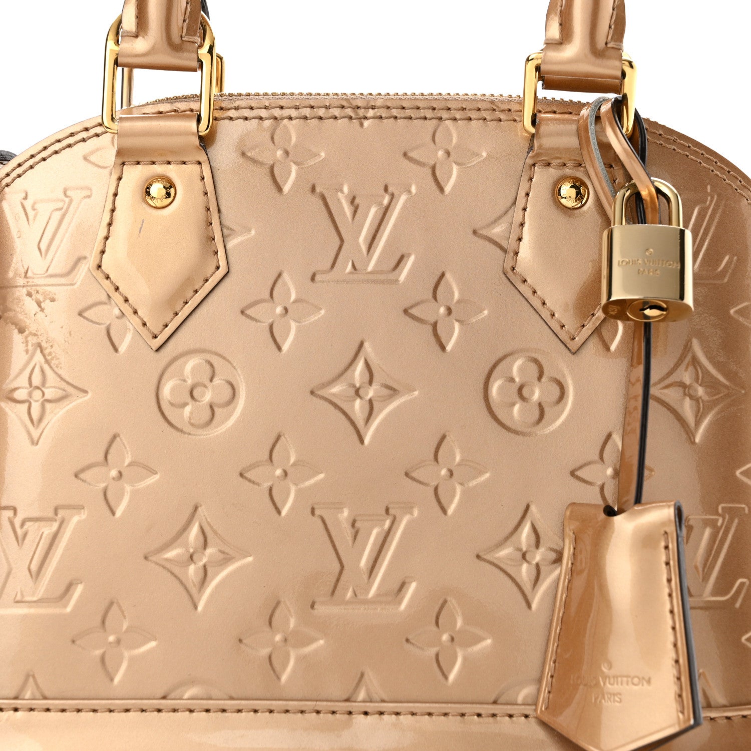 Louis Vuitton Vernis Alma BB Mordore 8 of 12