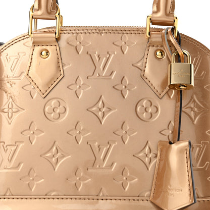 Louis Vuitton Vernis Alma BB Mordore 8 of 12