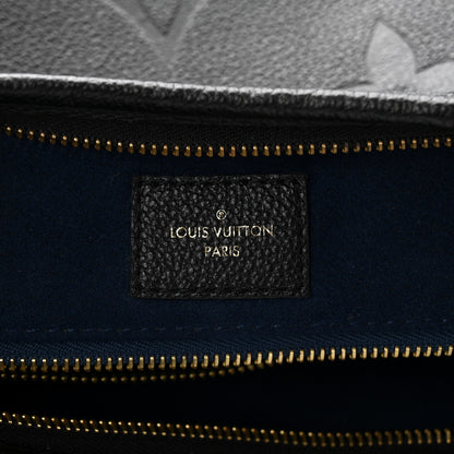 Louis Vuitton Empreinte Monogram Giant Carryall MM Black 7 of 10
