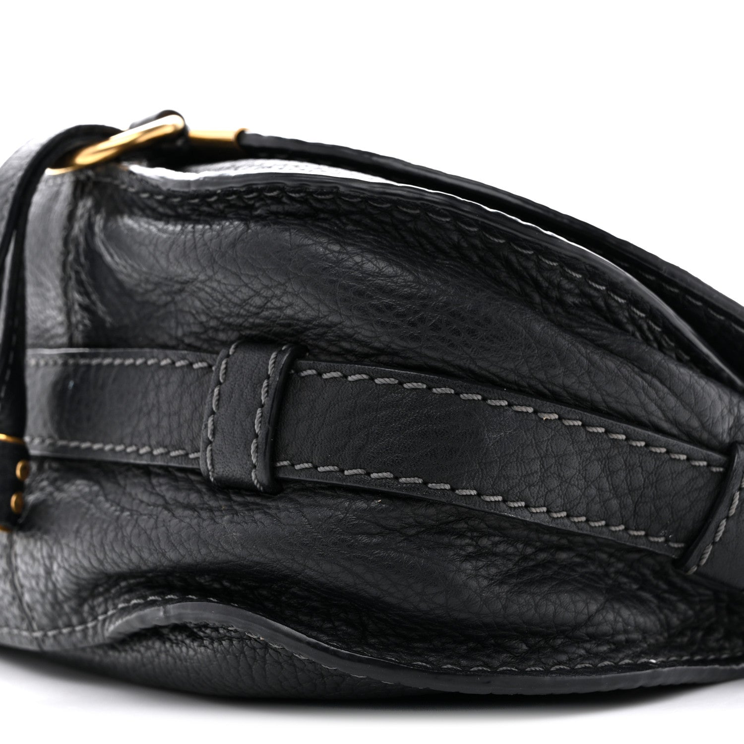 Chloe Calfskin Mini Marcie Round Crossbody Bag Black 11 of 15