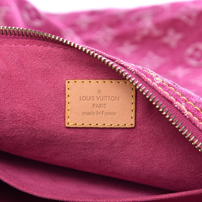Louis Vuitton Denim Baggy GM Fuchsia 6 of 10