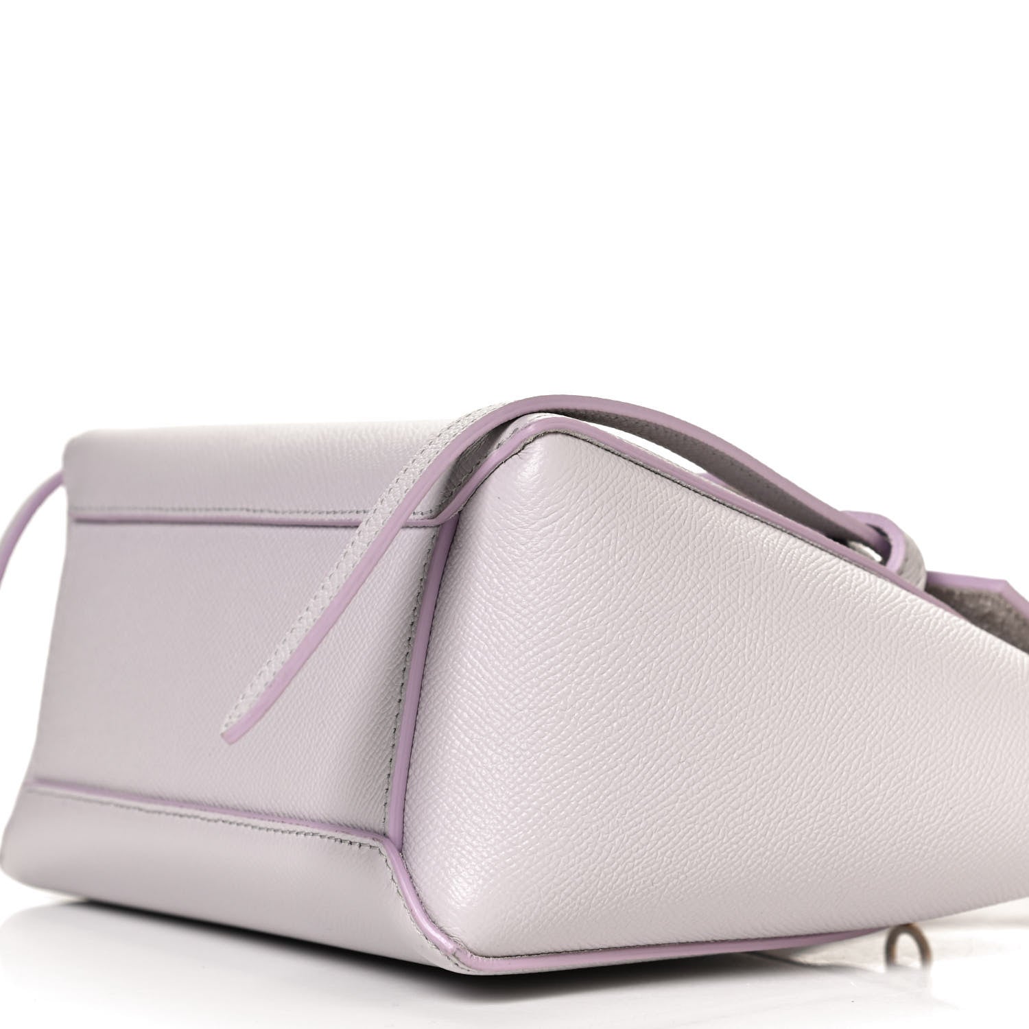 Celine Grained Calfskin Nano Belt Bag Lavender Grey 10 of 10