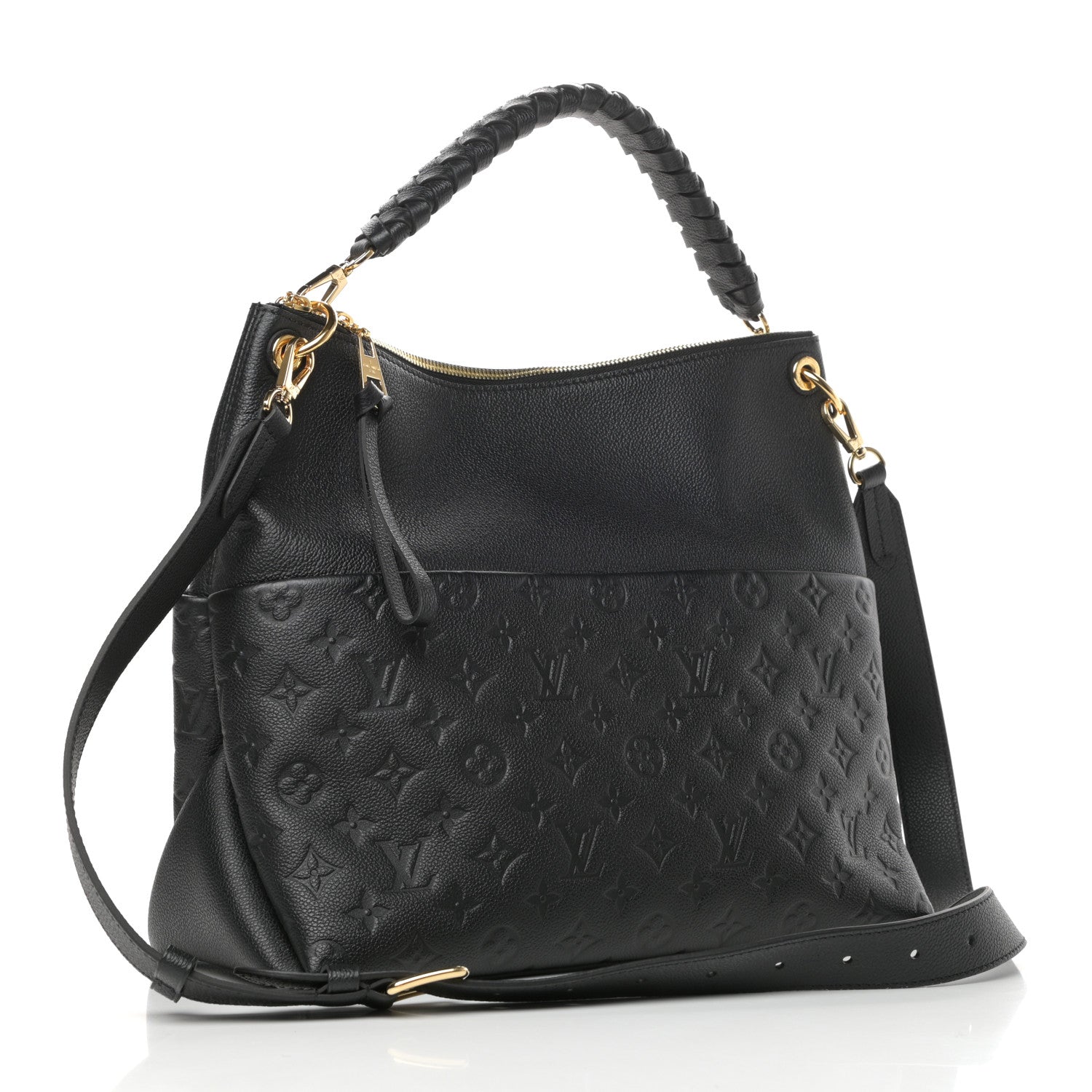 Louis Vuitton Empreinte Maida Hobo Black 3 of 10