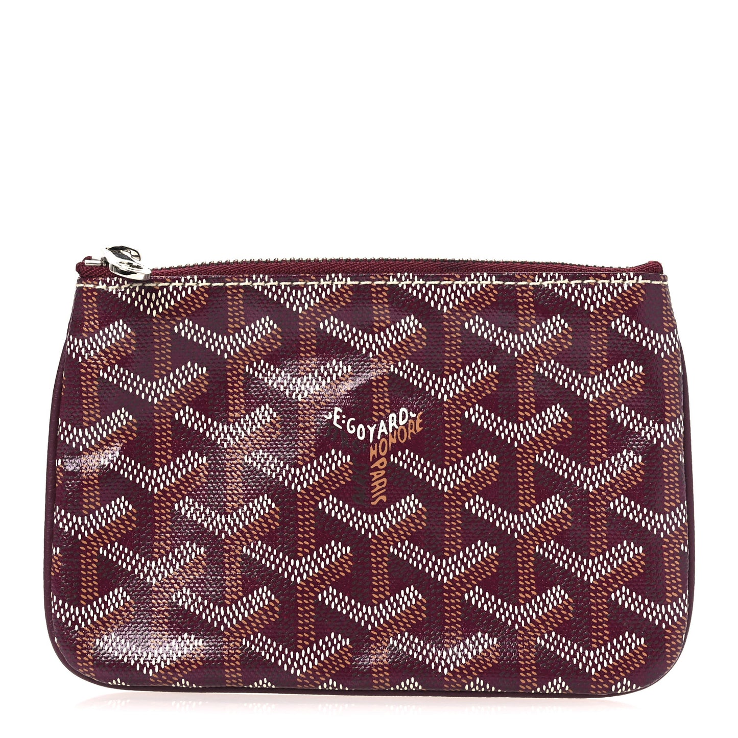 Goyardine Mini Senat Pochette Burgundy