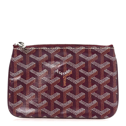 Goyard Goyardine Mini Senat Pochette Burgundy 1 of 7