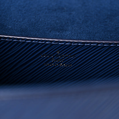 Louis Vuitton Epi Twist Shoulder Bag MM Indigo 6 of 8