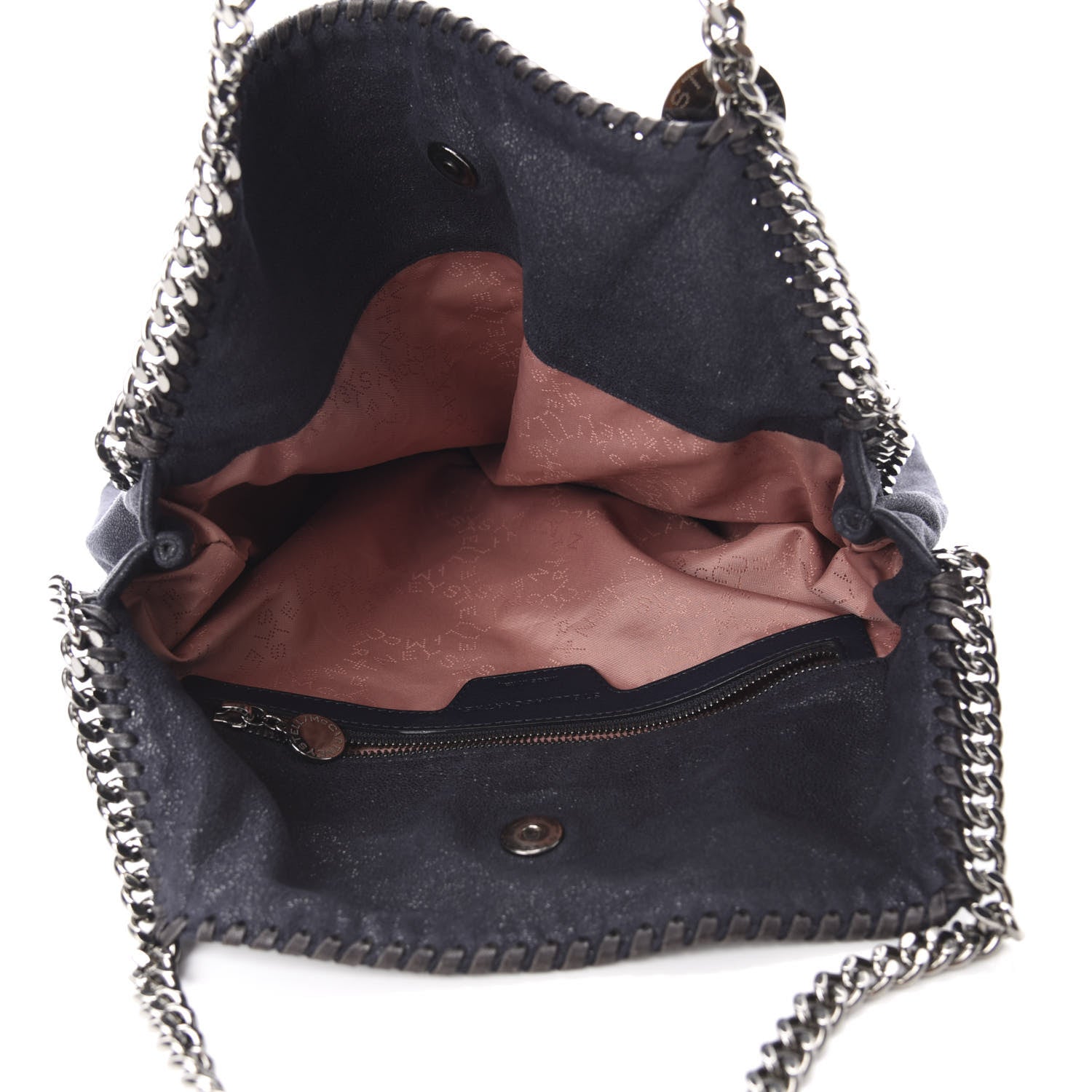 Stella McCartney Shaggy Deer Small Falabella Tote Black 4 of 9