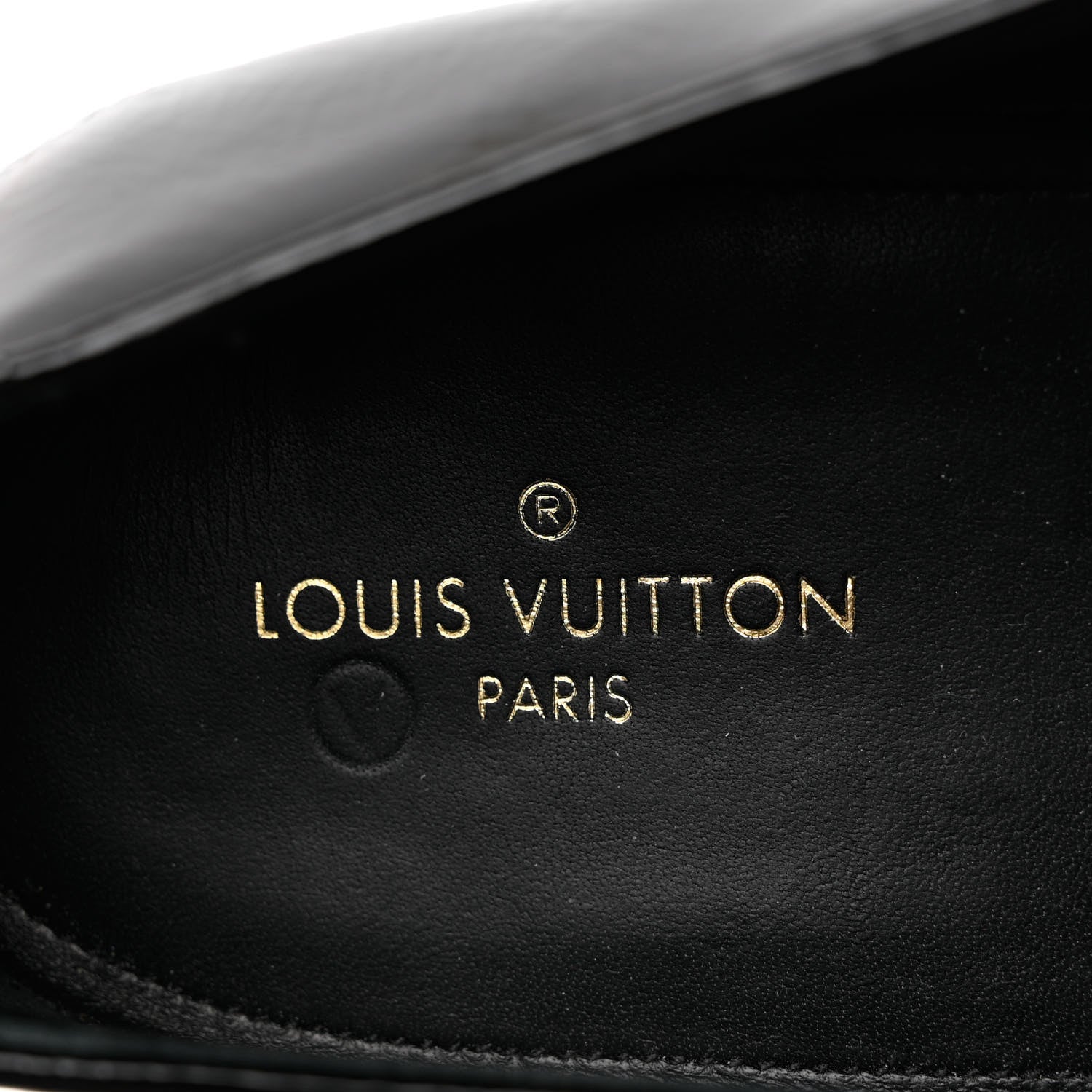 Louis Vuitton Patent Monogram Mens Club Loafers 11 Anthracite 7 of 12