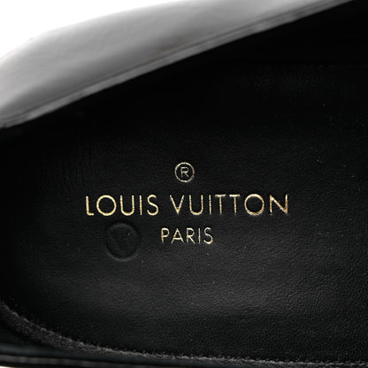 Louis Vuitton Patent Monogram Mens Club Loafers 11 Anthracite 7 of 12