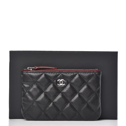 Chanel Caviar Quilted Small Cosmetic Case Black 8 of 8