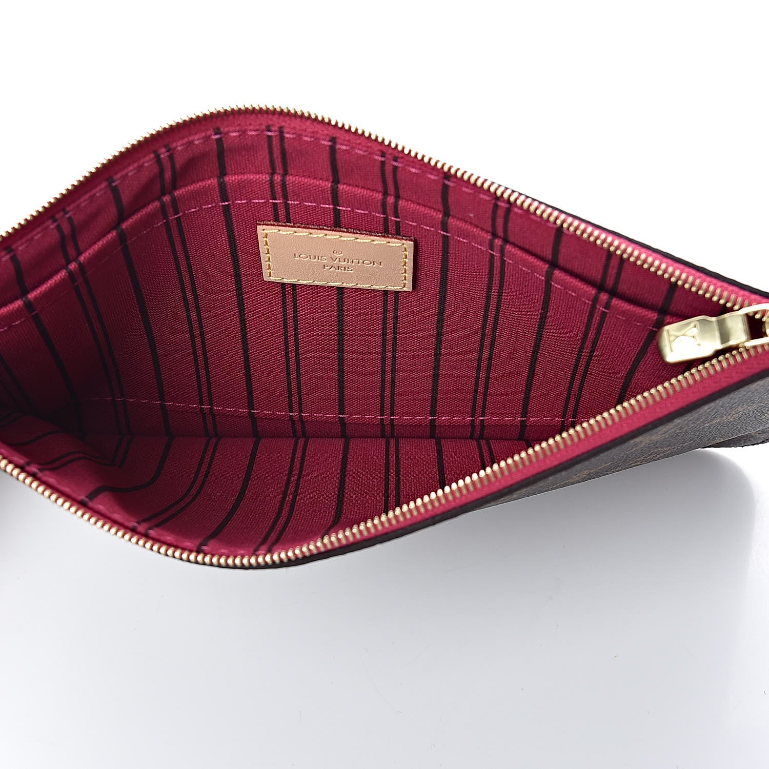 Louis Vuitton Monogram Neverfull MM GM Pochette Pivoine 5 of 6