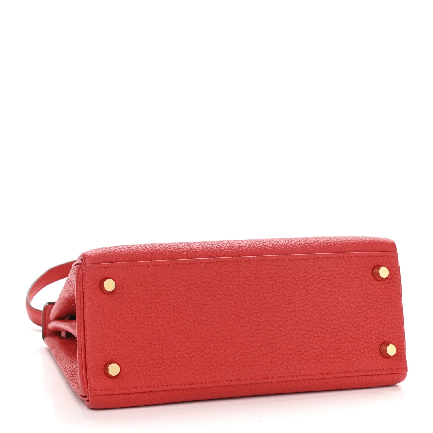 Hermes Togo Kelly Retourne 25 Rouge De Coeur 4 of 10