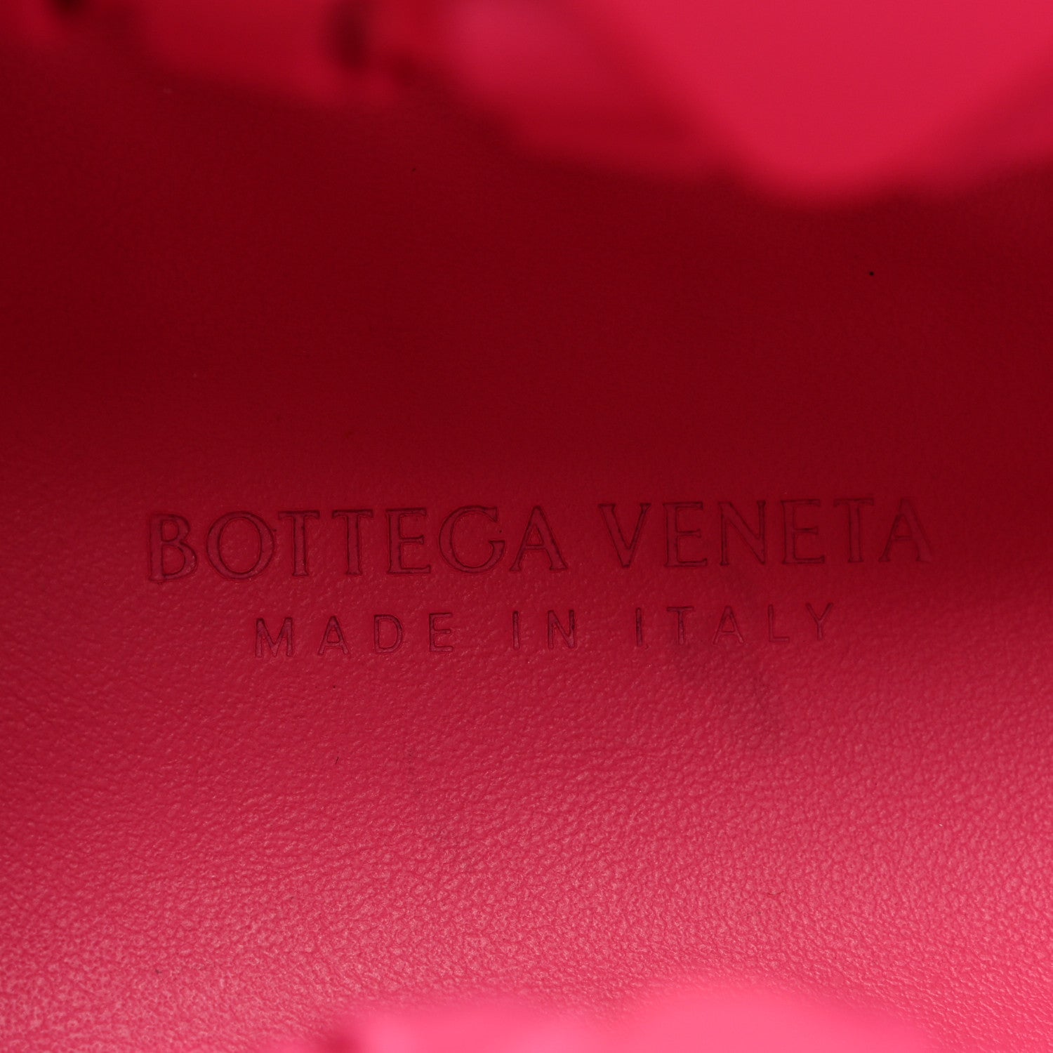 Bottega Veneta Lambskin Calfskin Slanted Intreccio Small The Point
