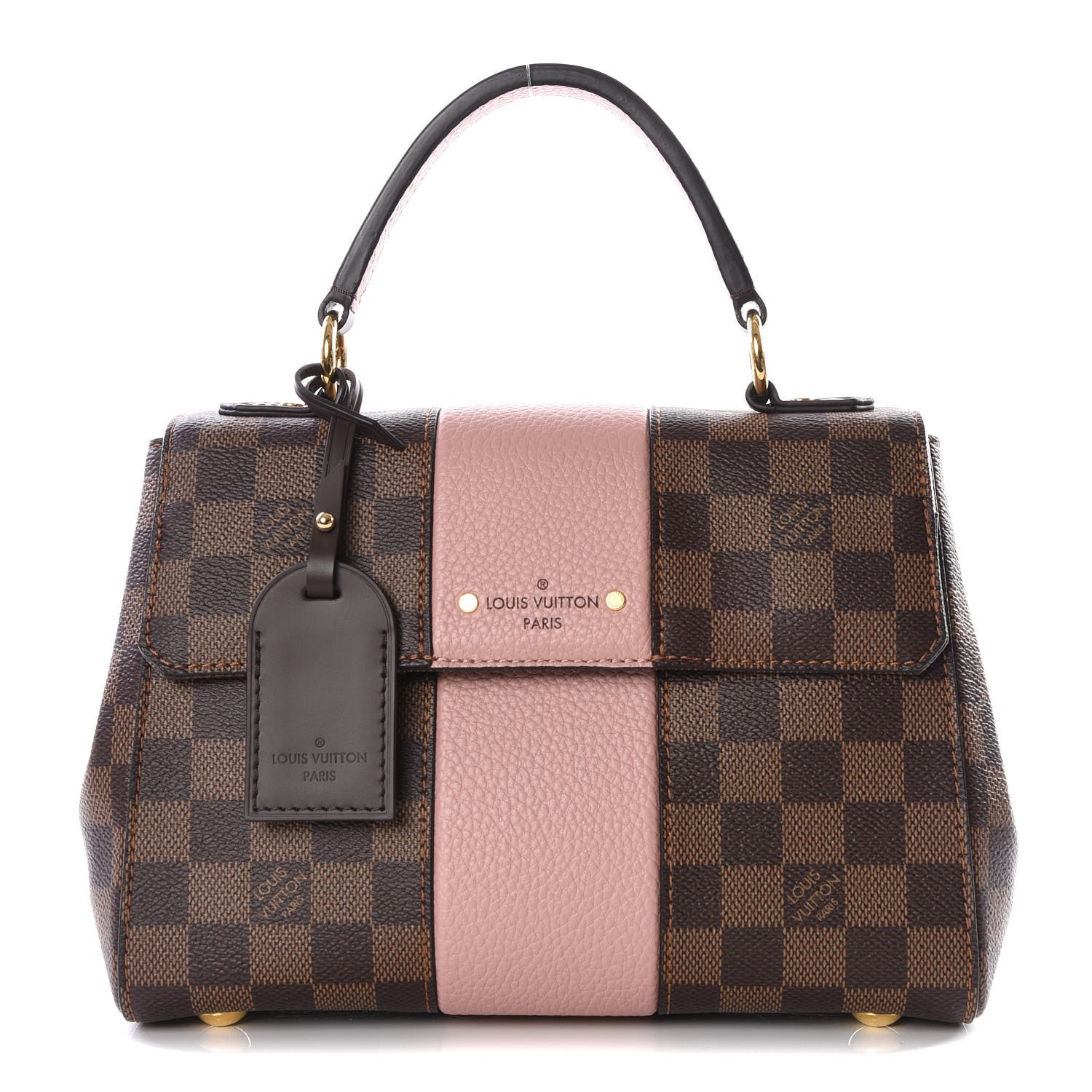 Louis Vuitton Damier Ebene Bond Street BB Magnolia 1 of 11