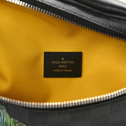 Louis Vuitton Damier Graphite Bumbag Yellow 6 of 10