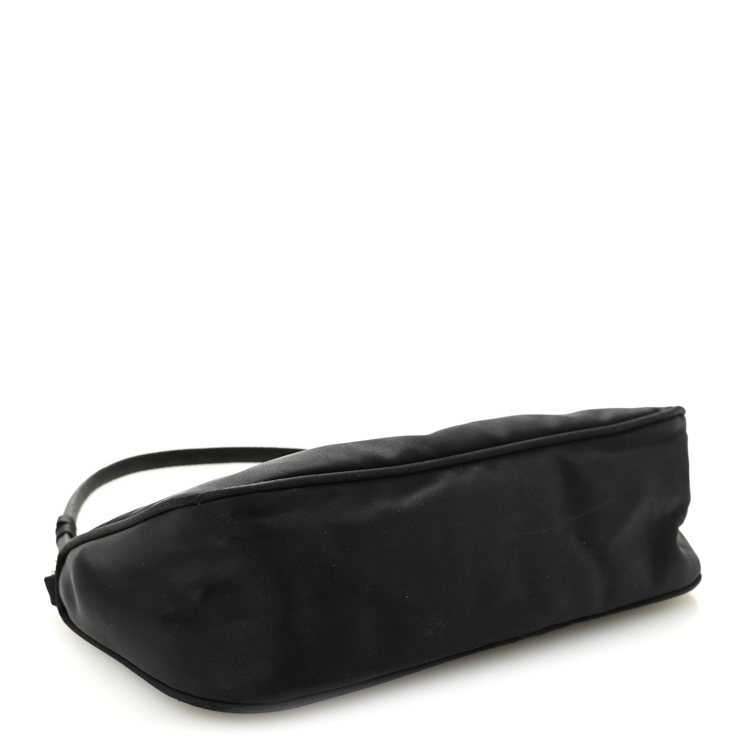 Prada Tessuto Nylon Pochette Bag Black 4 of 11