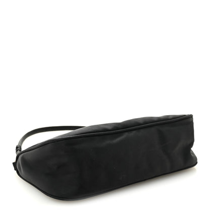 Prada Tessuto Nylon Pochette Bag Black 4 of 11
