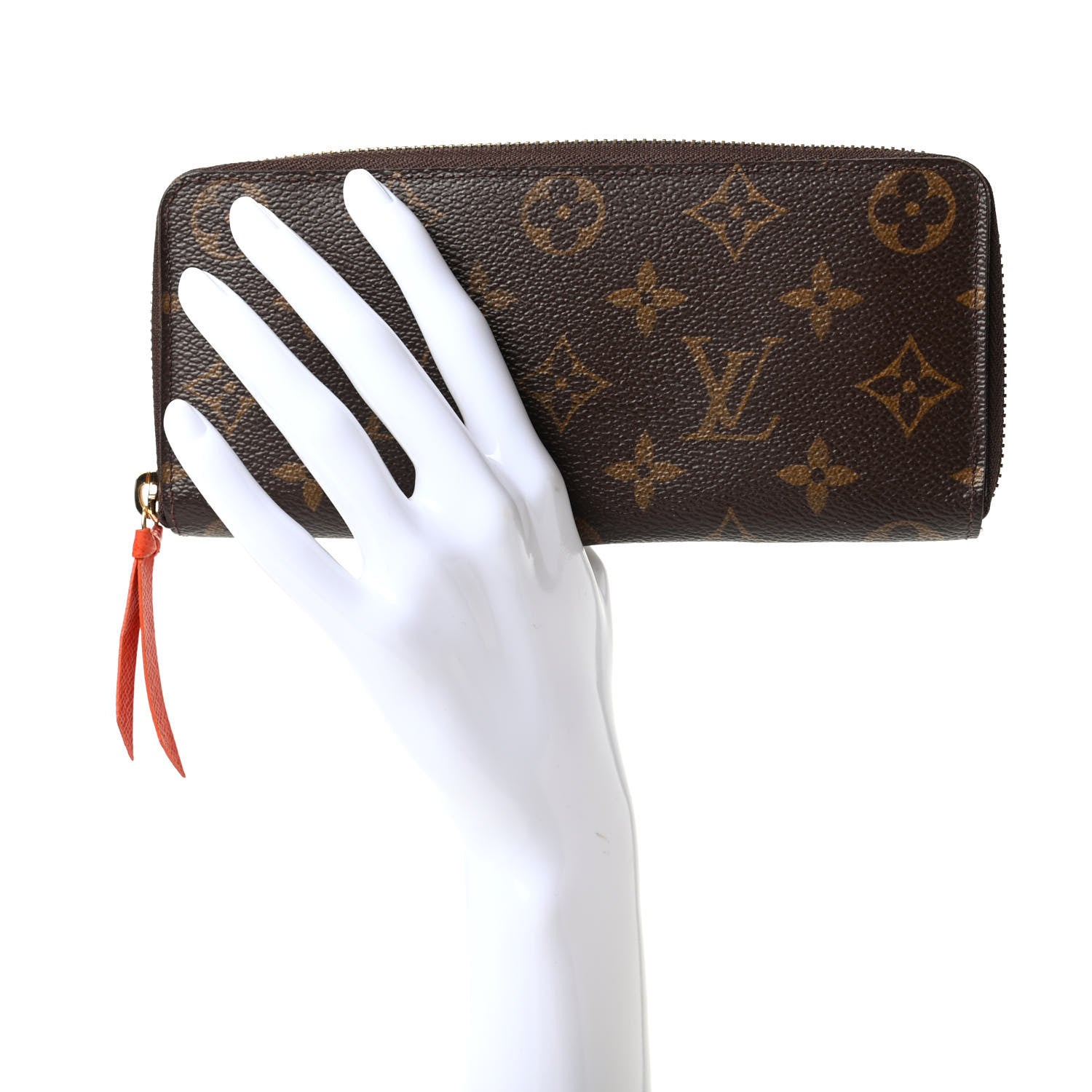 Louis Vuitton Monogram Clemence Wallet Piment 2 of 6