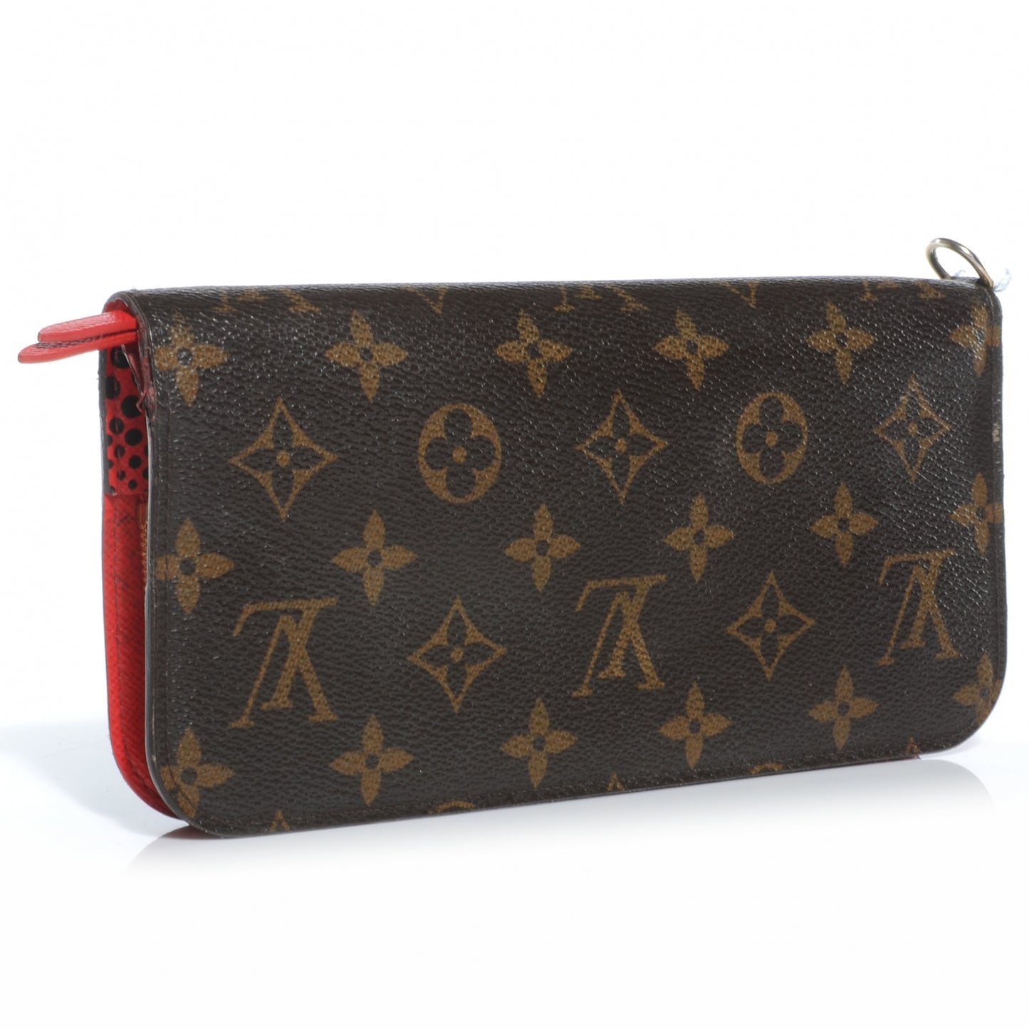 Monogram Kusama Waves Insolite Wallet Red
