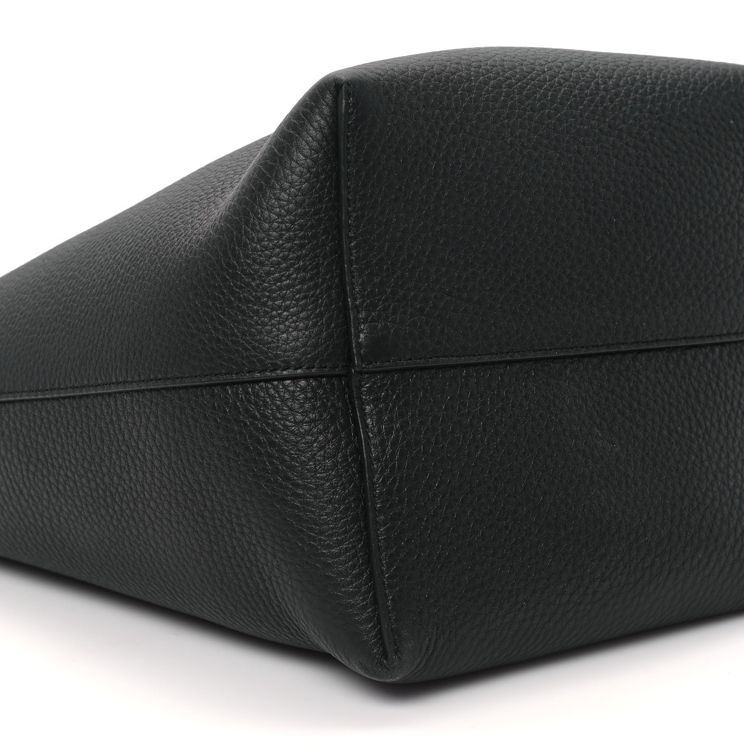 The Row Grained Calfskin Medium N/S Park Tote Black 9 of 11