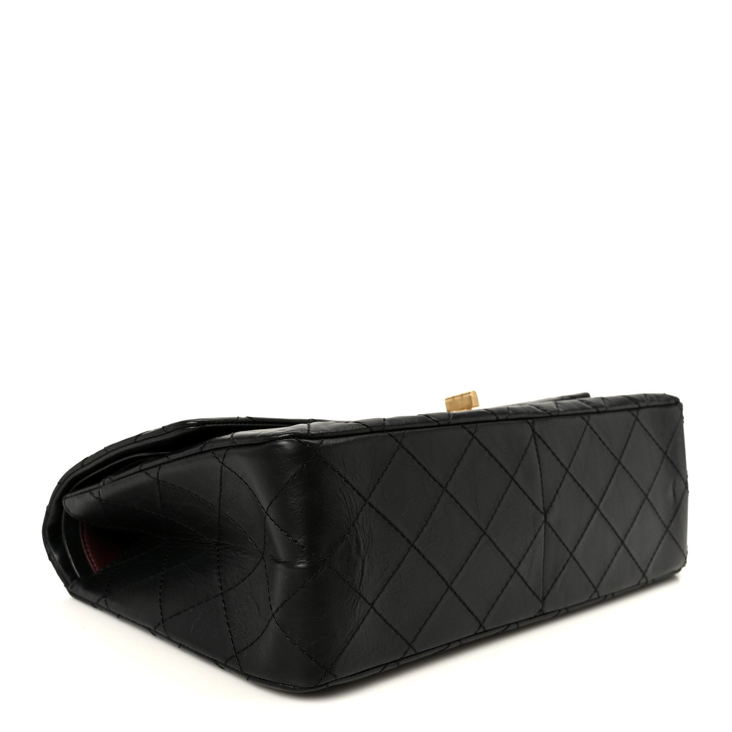 Chanel Aged Calfskin Quilted 2.55 Reissue 227 Flap Black 3 of 9