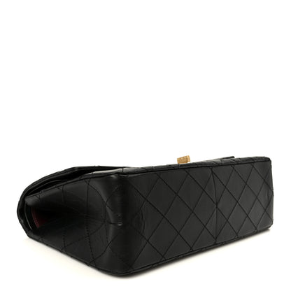 Chanel Aged Calfskin Quilted 2.55 Reissue 227 Flap Black 3 of 9