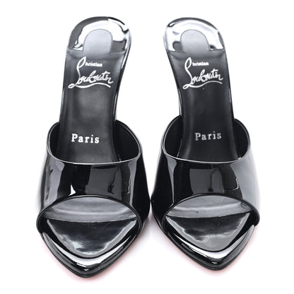 Christian Louboutin Patent Miss Z 100 Mule 36 Black 3 of 9