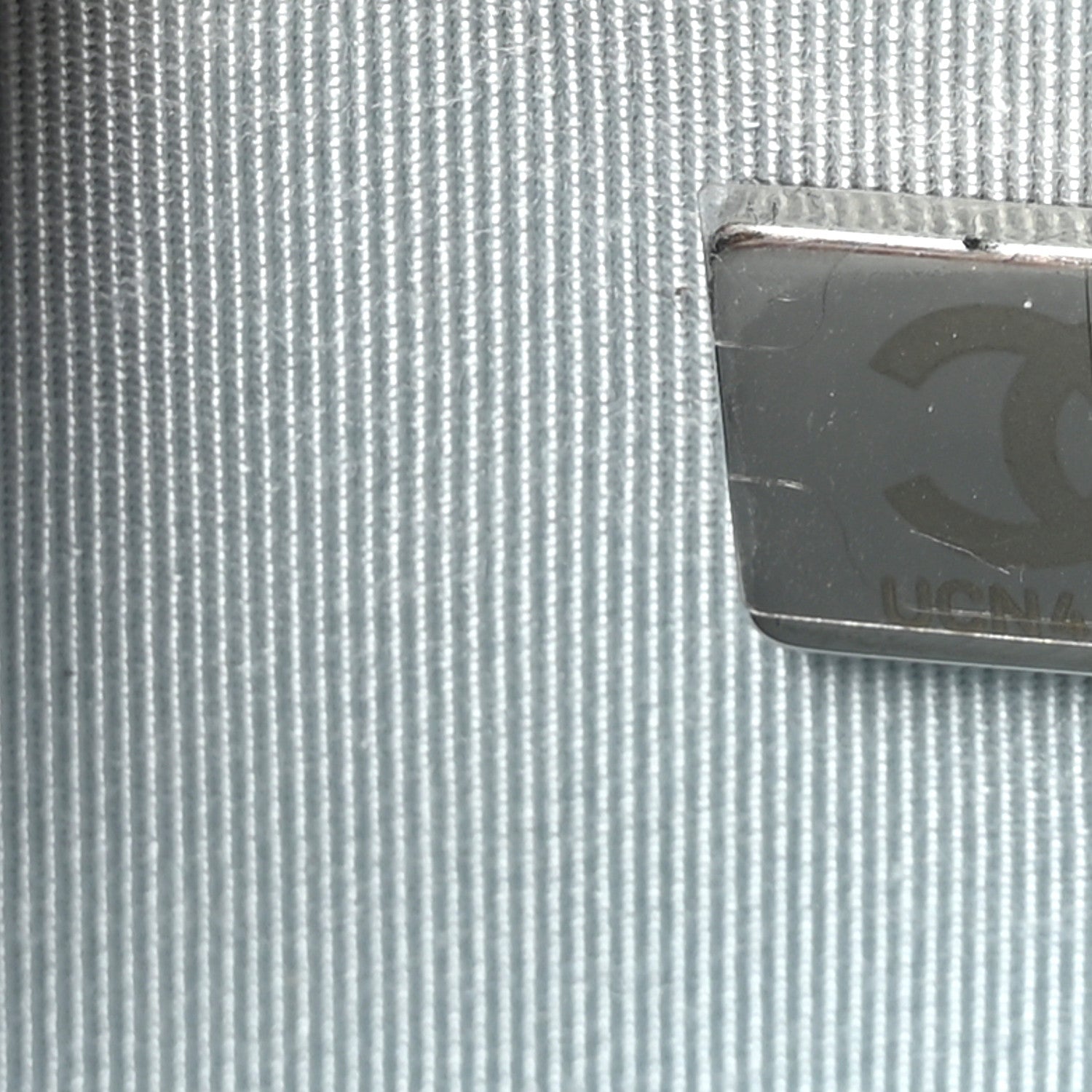 Chanel Caviar Quilted Wallet on Chain WOC Light Blue 8 of 12