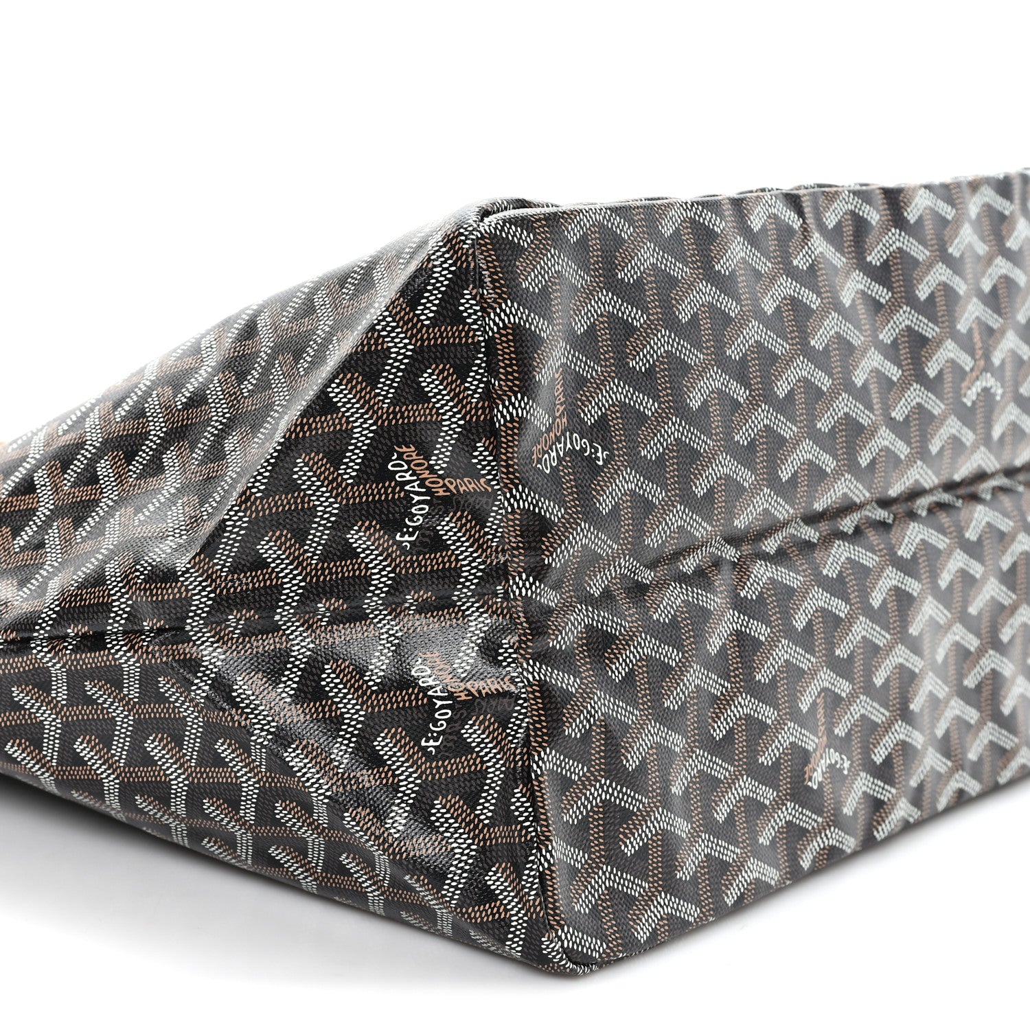 Goyard Goyardine Saint Louis GM Black Gold 10 of 11