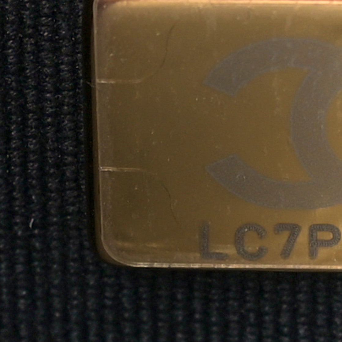 Tweed Quilted Chanel 19 Wallet On Chain WOC Black White Multicolor