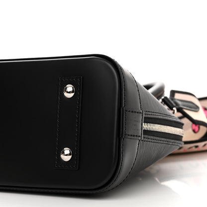 Louis Vuitton Epi Jacquard Alma BB Black 9 of 10