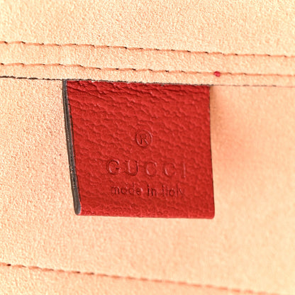 Gucci GG Supreme Monogram Flora Web Large Ophidia Tote Red 6 of 15