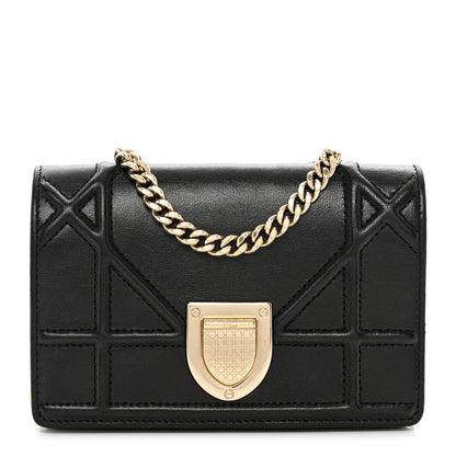 Christian Dior Lambskin Baby Diorama Flap Bag Black 1 of 8