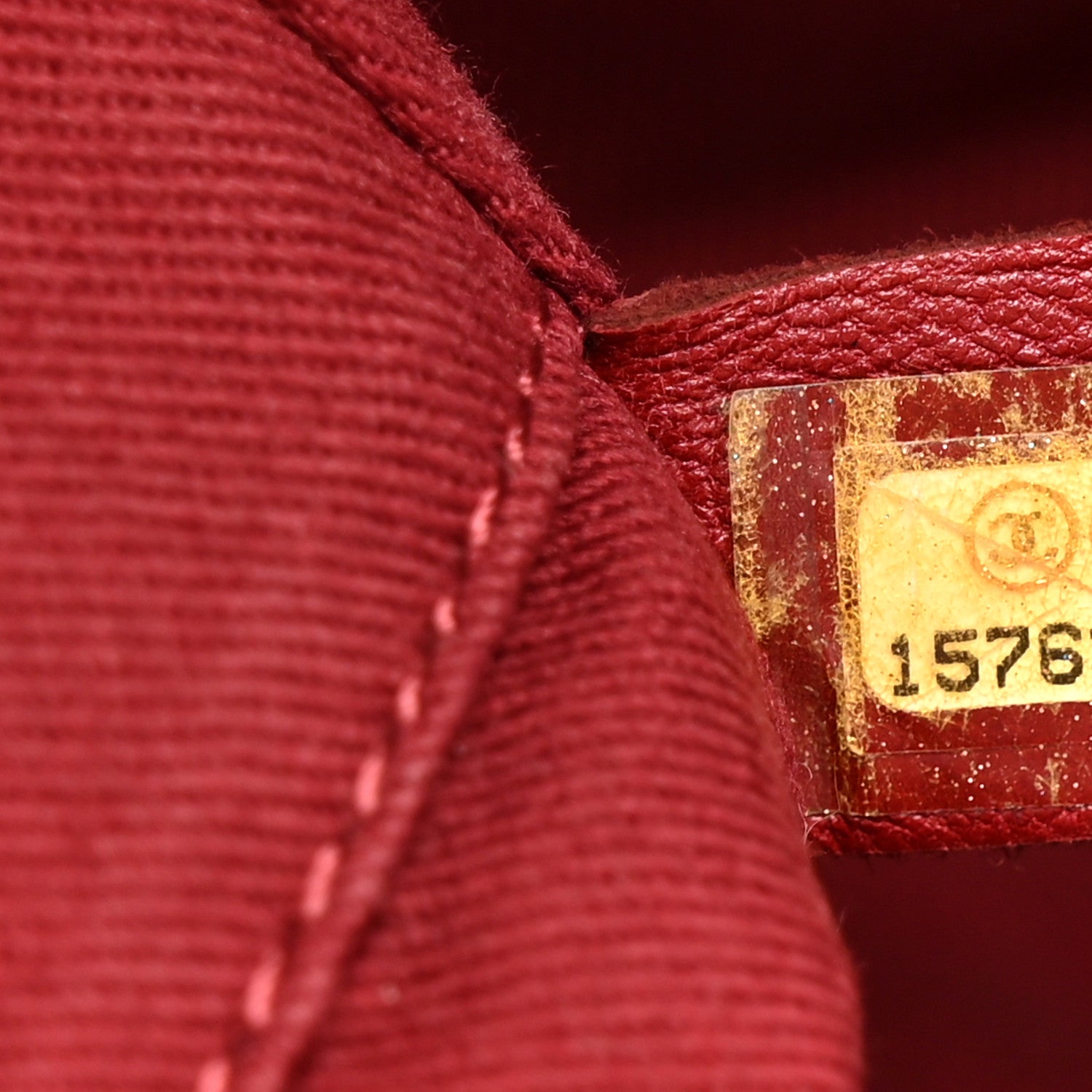 Chanel Canvas Mini Deauville Tote Red 7 of 14