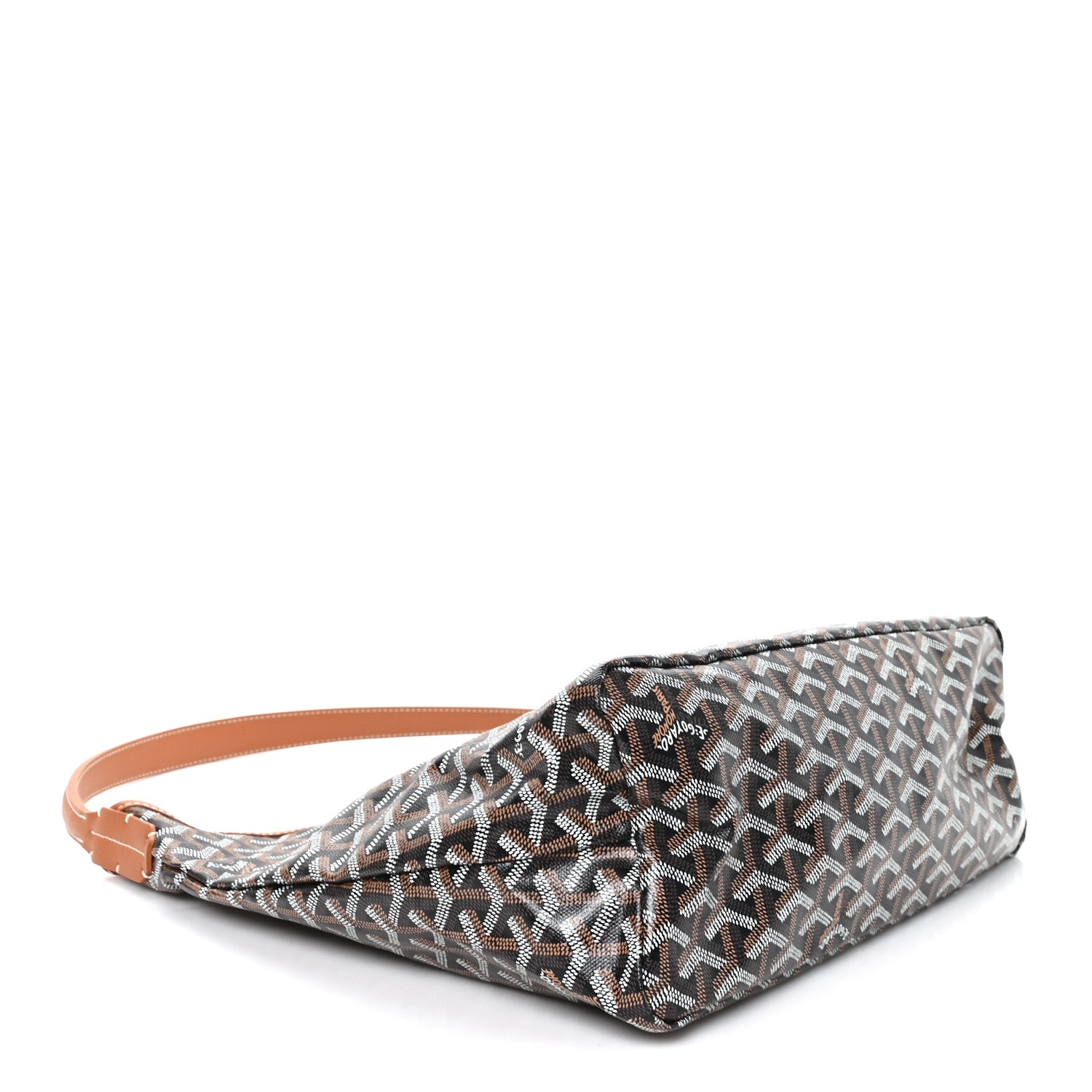 Goyard Goyardine Boheme Hobo Black Gold 5 of 11