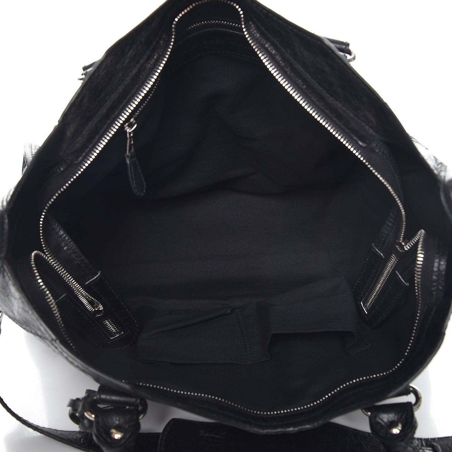 Agneau Giant 12 Silver Hardware City Black