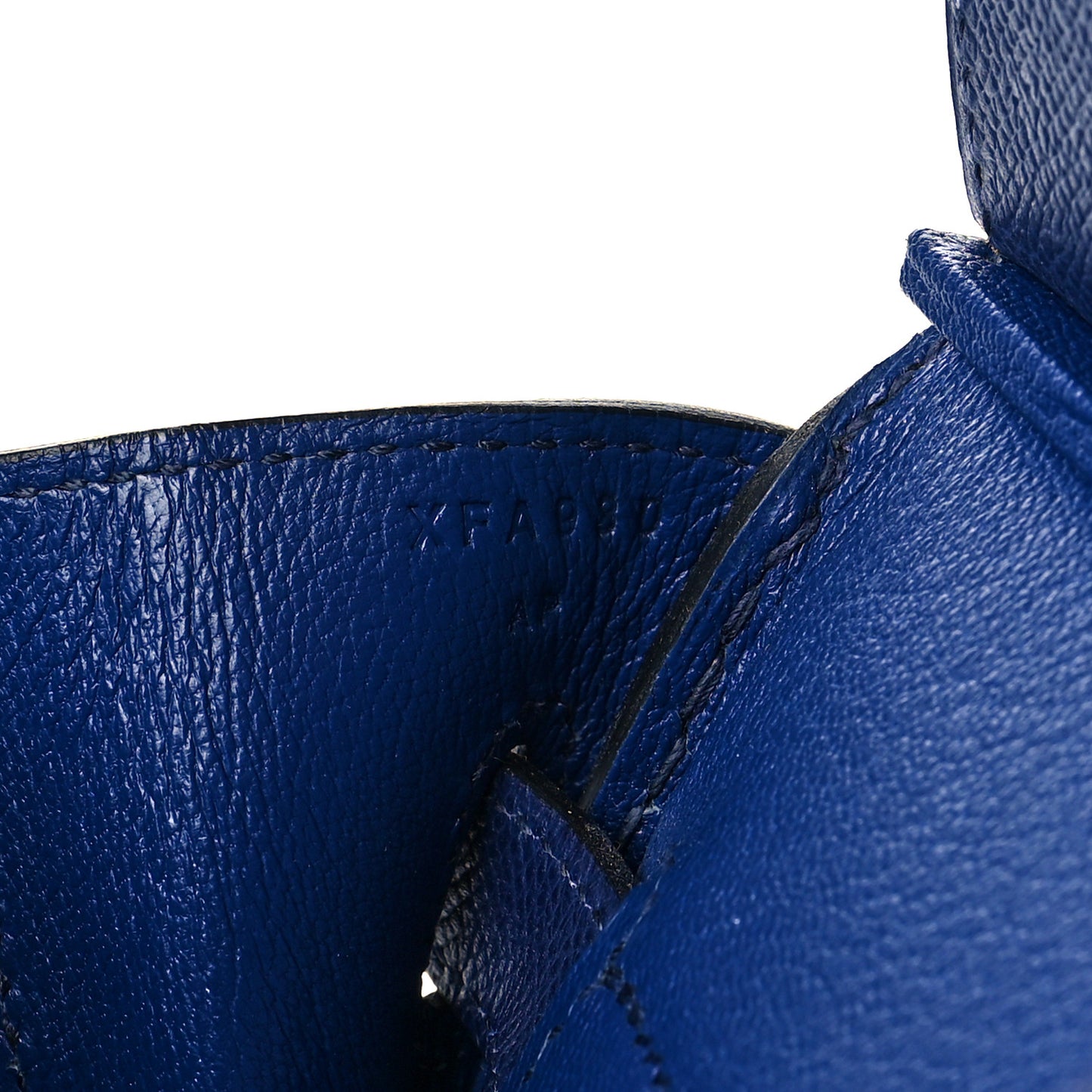 Epsom Birkin 30 Bleu Saphir