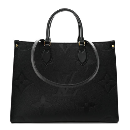 Louis Vuitton Empreinte Monogram Giant Onthego MM Black 1 of 10