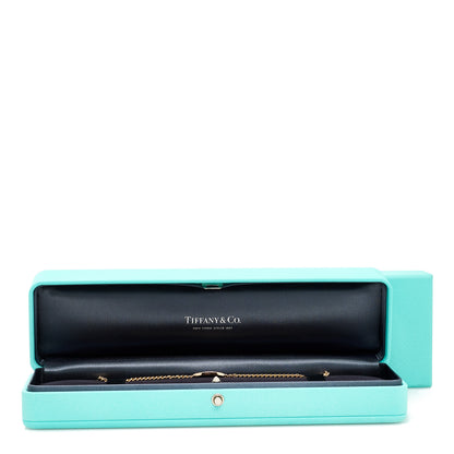 Tiffany 18K Rose Gold Diamond Return To Tiffany Oval ID Bracelet 4 of 4