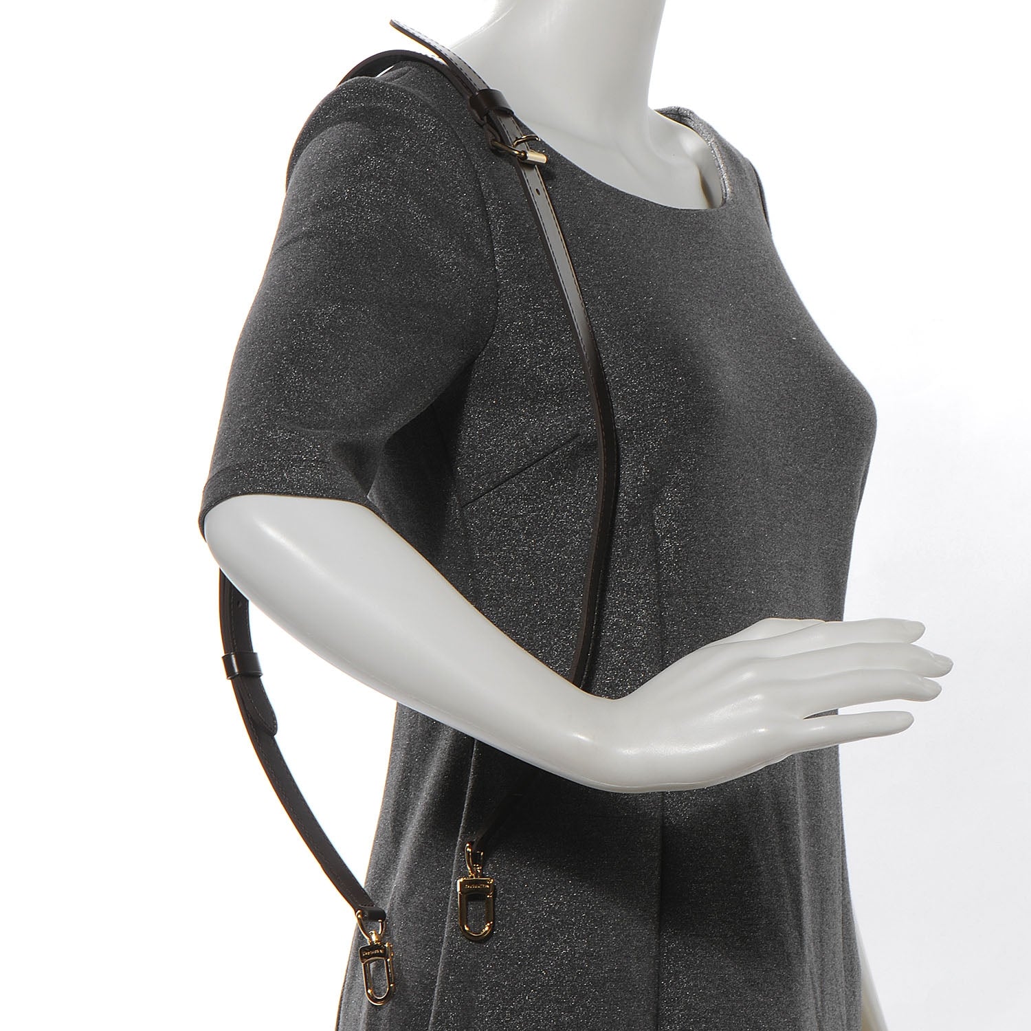 Louis Vuitton Bandouliere Shoulder Strap Brown 2 of 4