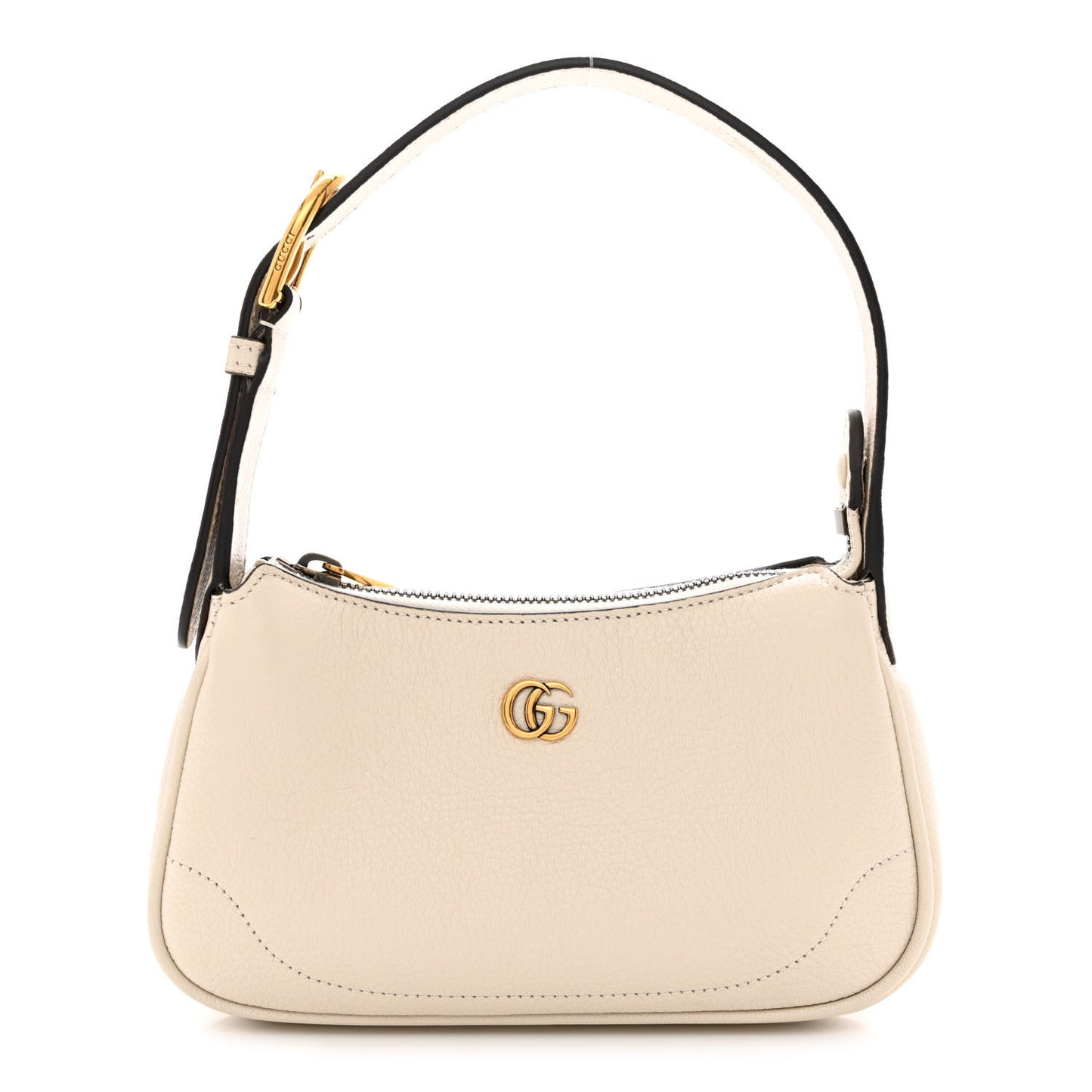Goatskin Mini Aphrodite Shoulder Bag Mystic White