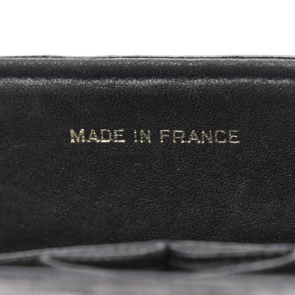 Chanel Shiny Crocodile Evening Flap Black 7 of 11