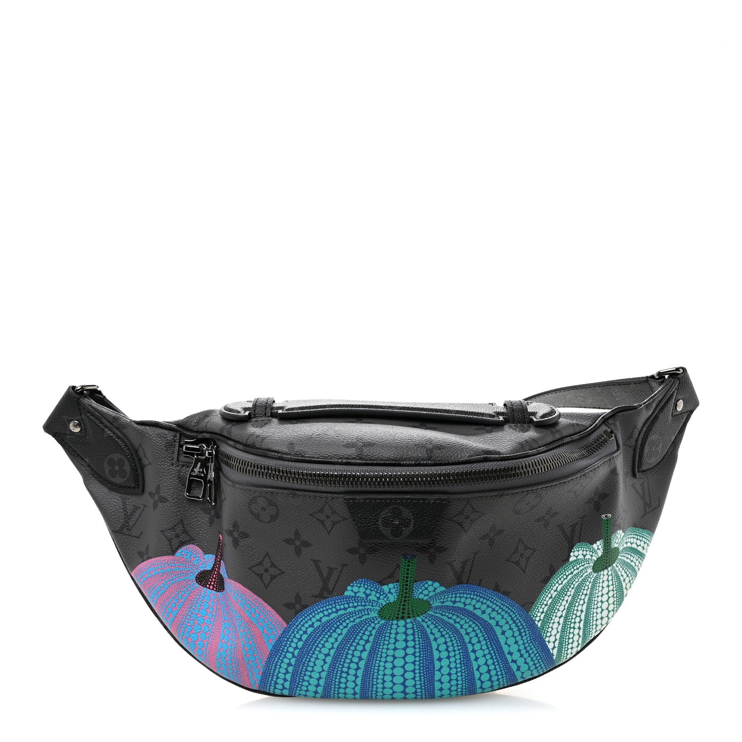 Louis Vuitton LV X YK Monogram Eclipse Reverse Pumpkin Bumbag Multicolor 1 of 9